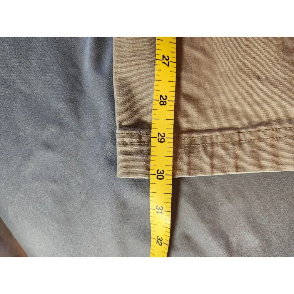 Duluth Trading Flex Fire‎ Hose Mens Cargo Work Pants 41x30 Desert Khaki Relaxed